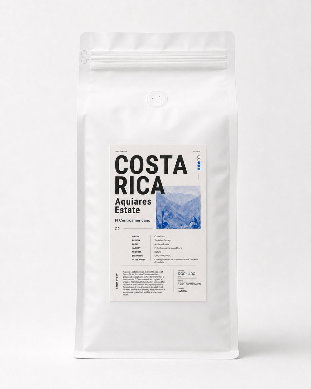 Roasted coffee